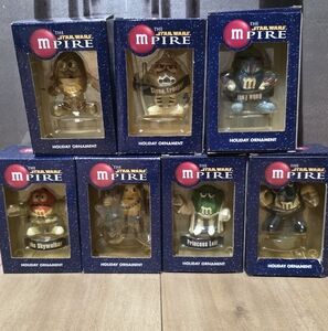 Star Wars M&M's Holiday Ornaments Set